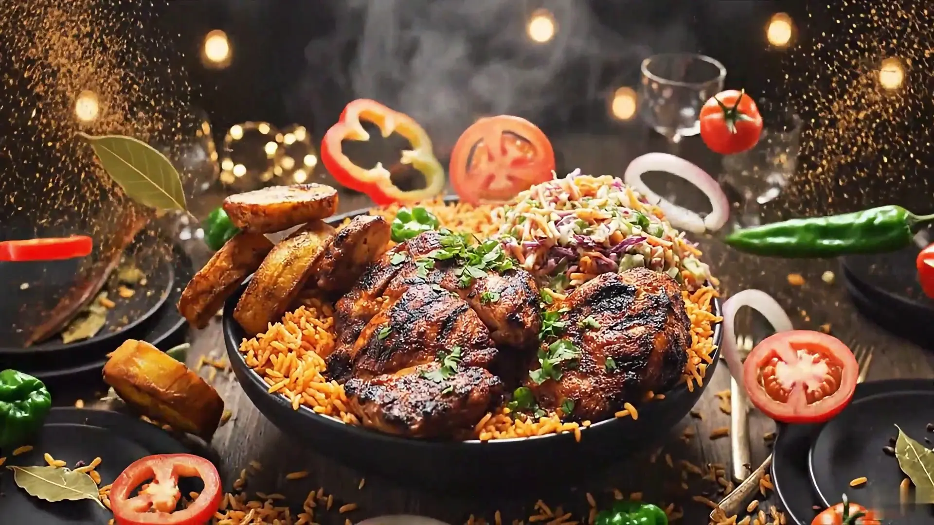 Golden Fried Rice Bowl