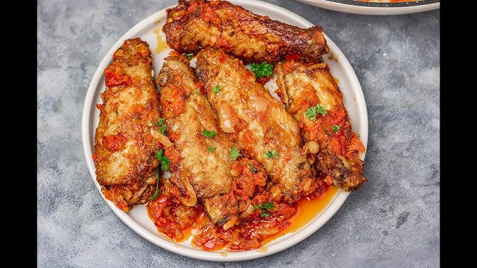 Chicken serving suggestion from Smoky Bowls, authentic Nigerian food in Melbourne.